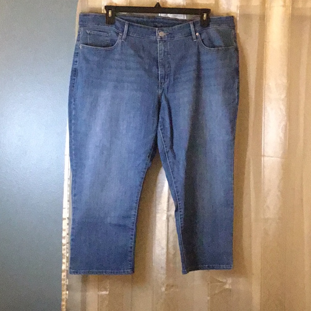 Blue denim jean